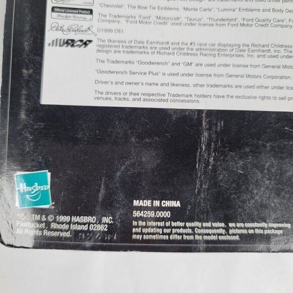 Dale Earnhardt Sr. Nascar's Racer 25th Anniversary Action Figure 1998 - Picture 8 of 8